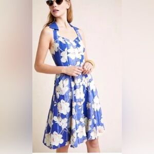Anthropologie Camellia Collared‎ Dress